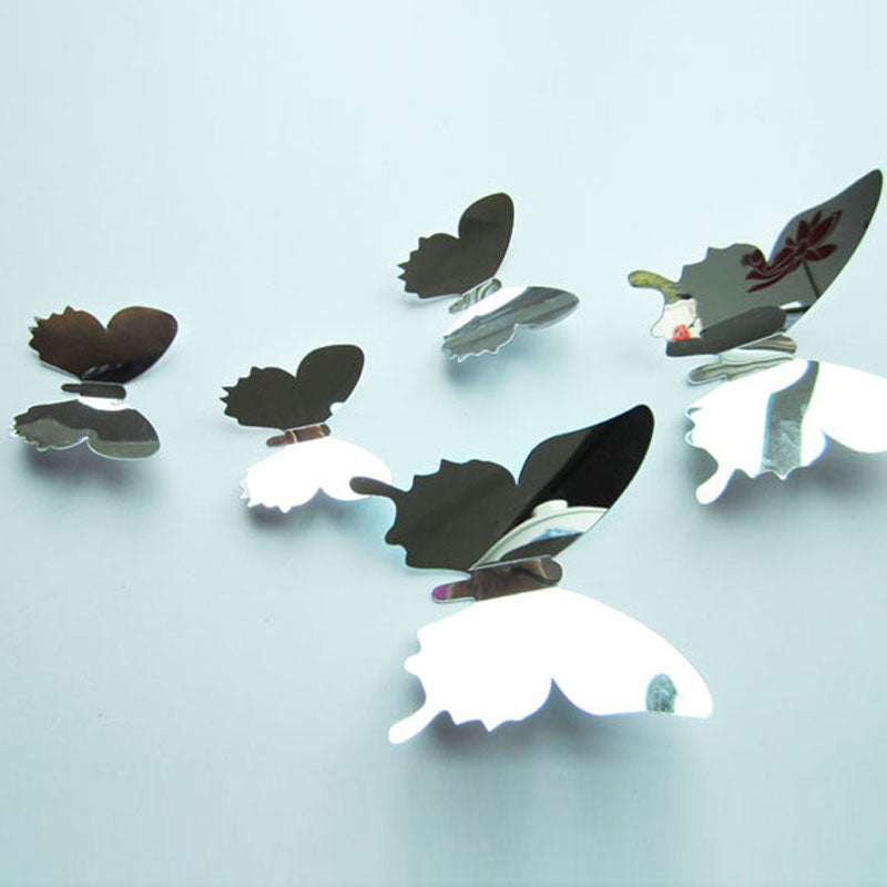 butterflies 3D wall decals
