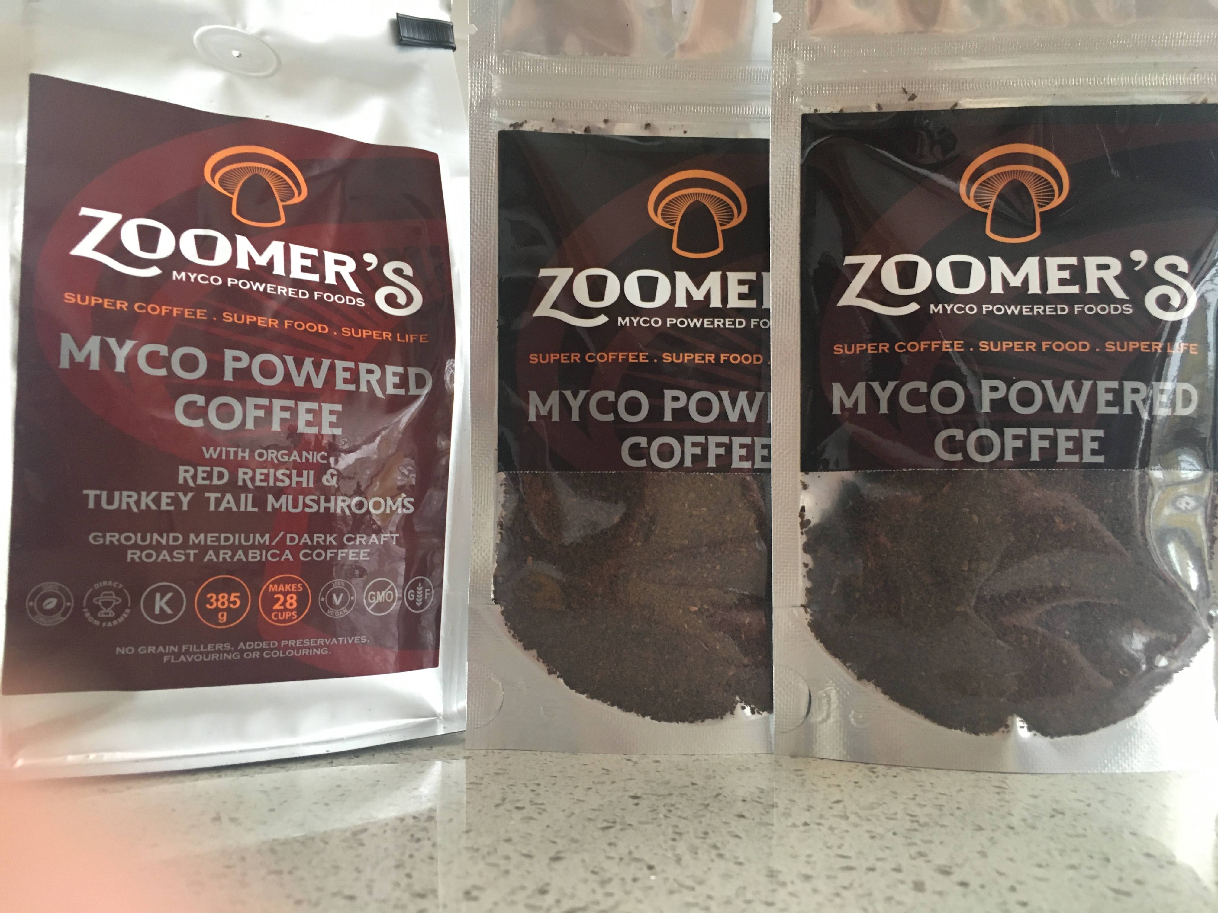 COFFEE SAMPLE - Zoomer's Myco Powered Coffee