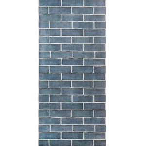 3d grey natural brick wall decal