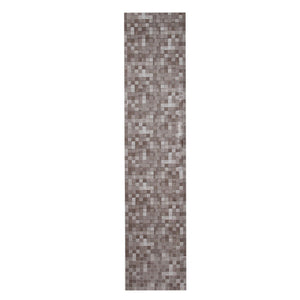 brown mosaic wallpaper