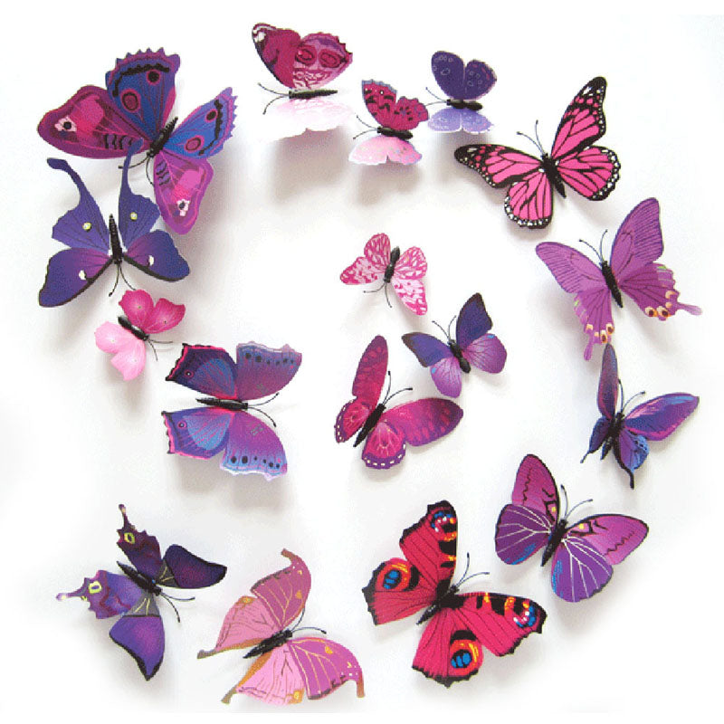 butterflies, butterfly wall decals